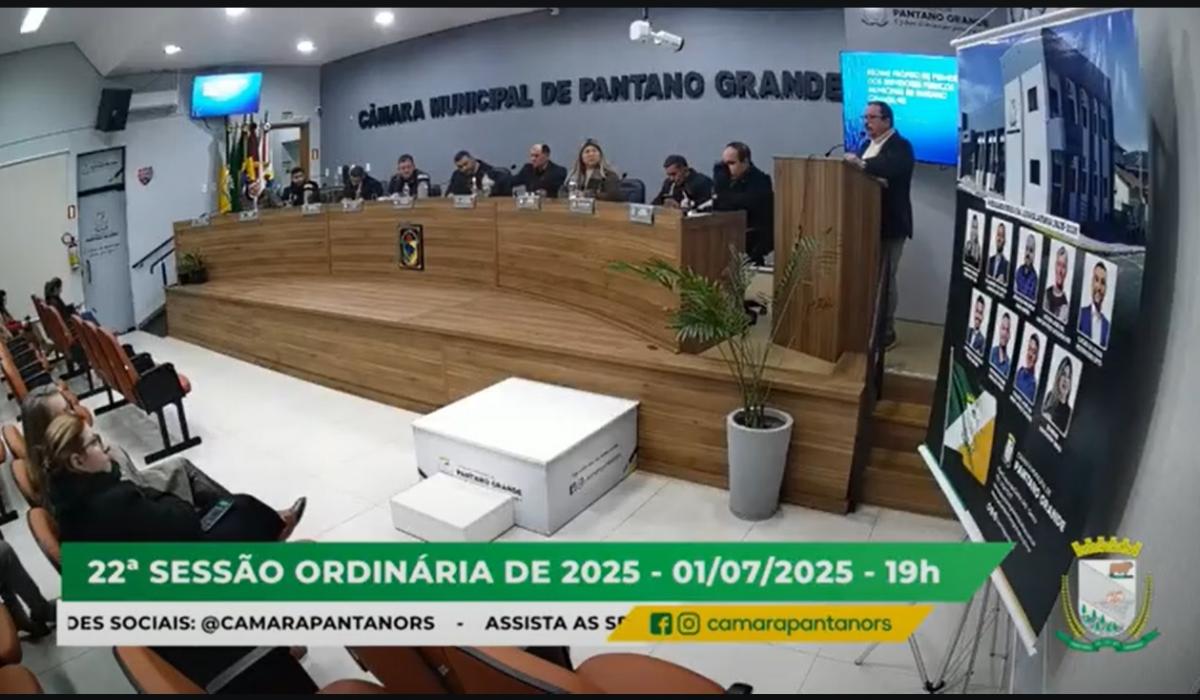 22ª Sessão Ordinária de 2025 - 01/07/2025